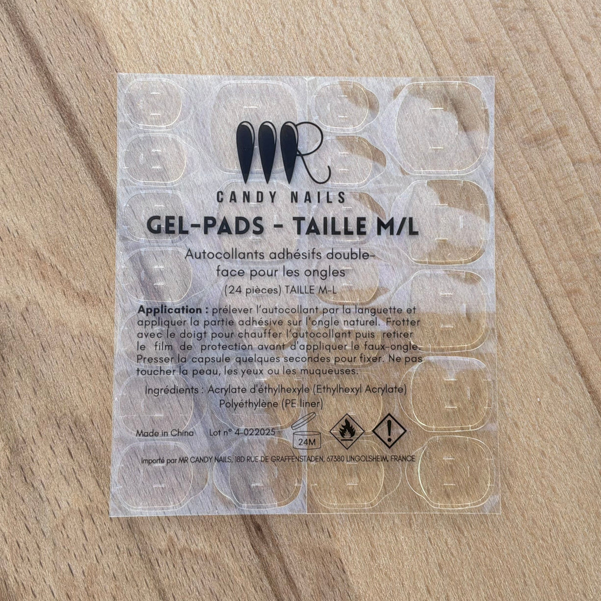 Gel-pads (taille M-L)